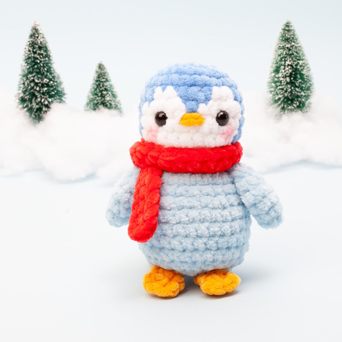 Crochet Penguin Pattern - Easy amigurumi crochet pattern, Winter Decor DIY | Beginner-Friendly