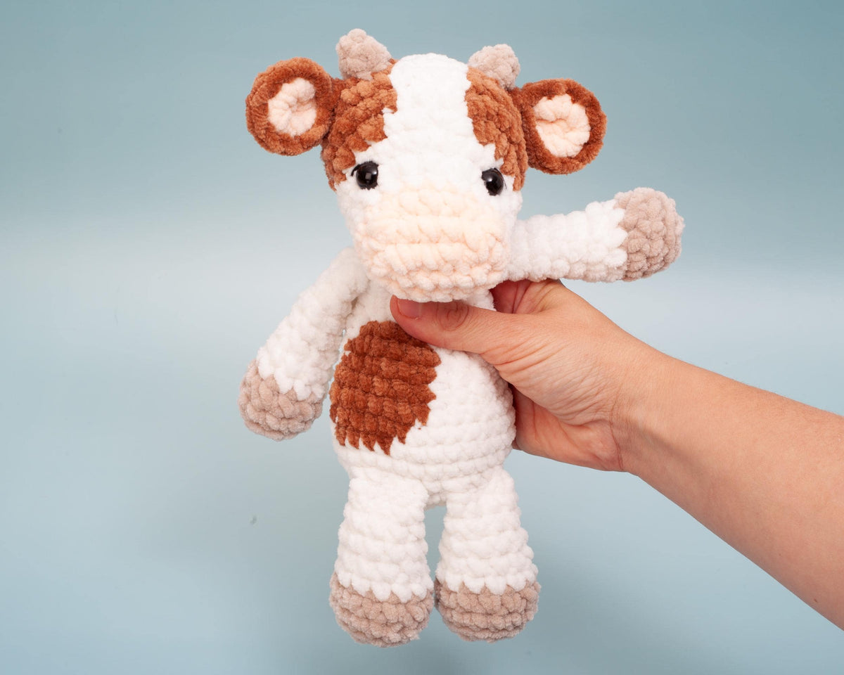 Cow Crochet Pattern – Amigurumi Plush Toy – Stuffed Animal PDF