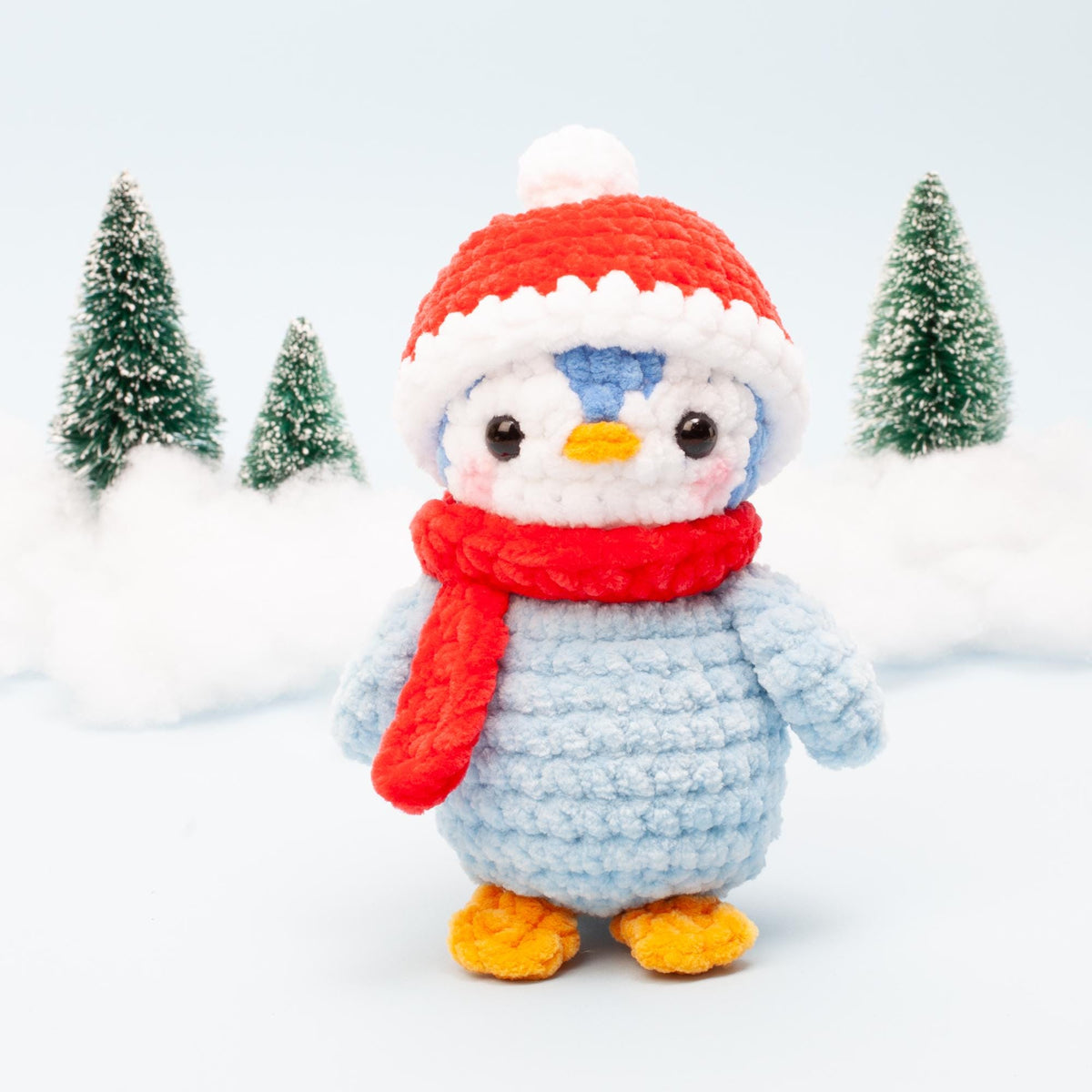 Crochet Penguin Pattern - Easy amigurumi crochet pattern, Winter Decor DIY | Beginner-Friendly