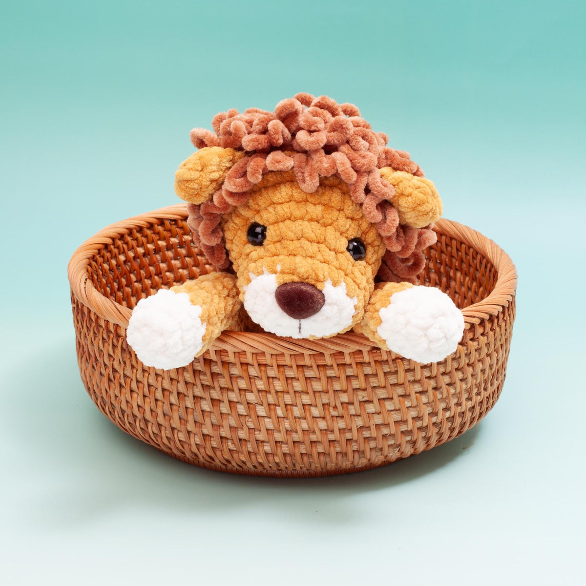 Lion Crochet Pattern PDF | Amigurumi Plush Toy | Stuffed Animal Softie