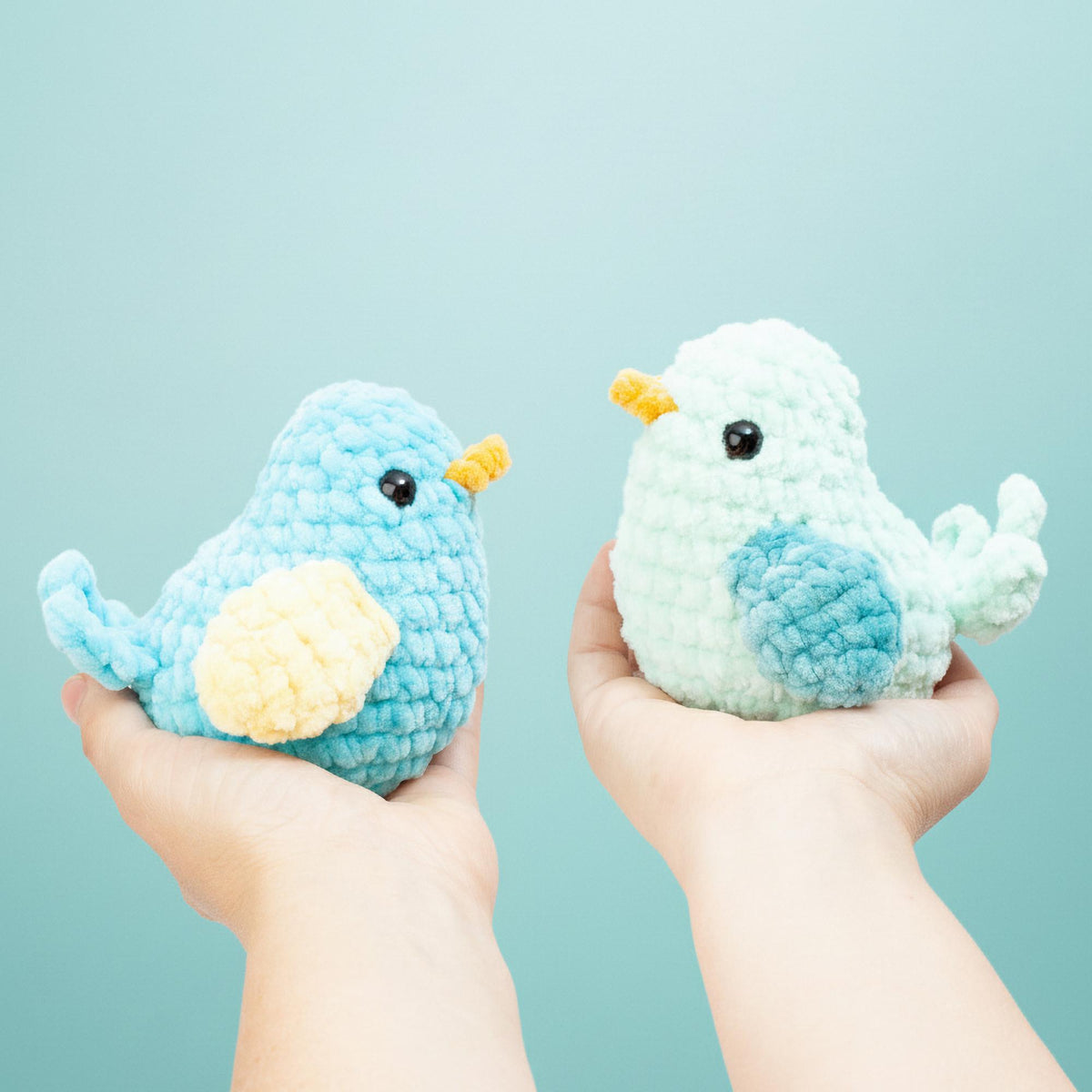 Amigurumi Bird Crochet Pattern | Easy Plush Toy Tutorial PDF | Beginner-Friendly Pattern