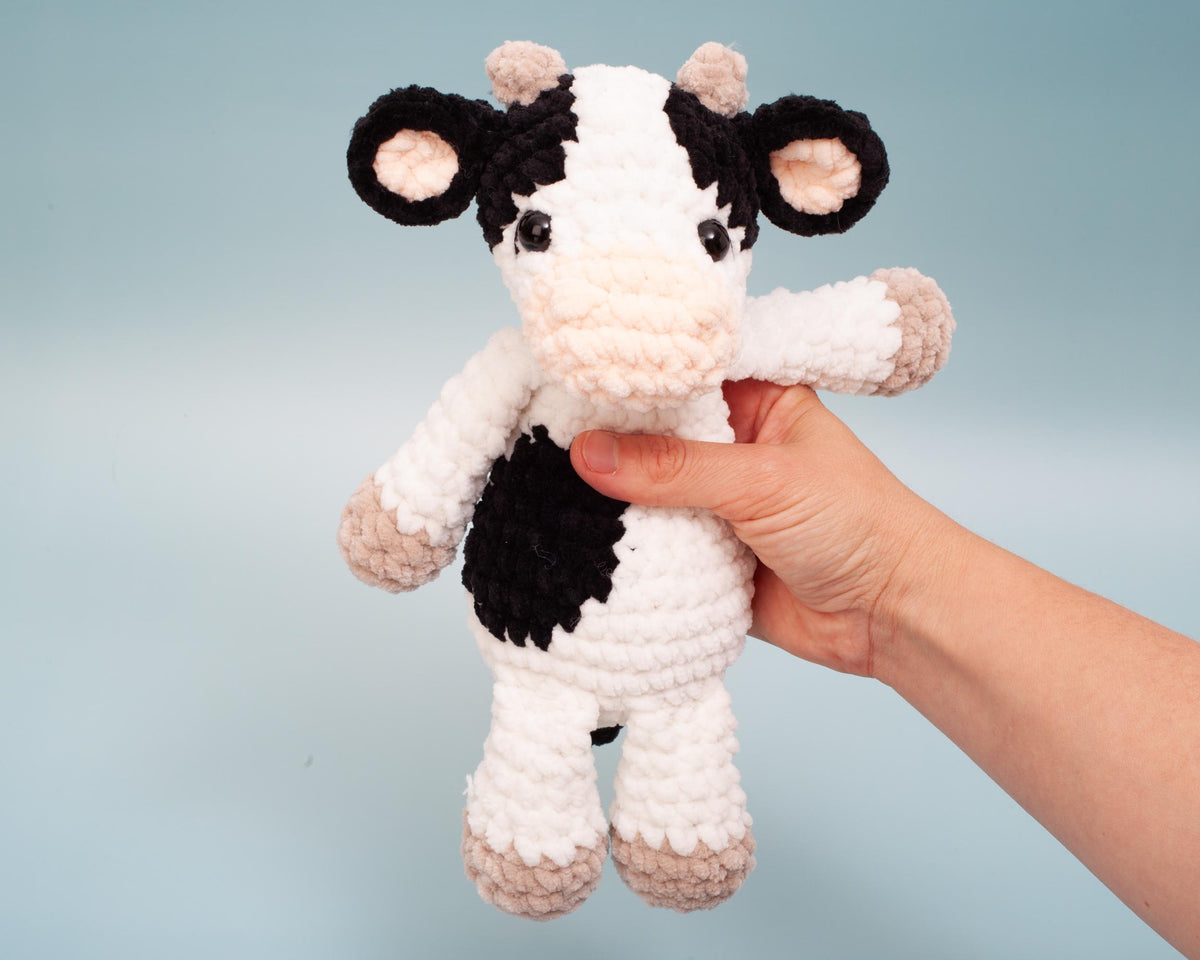 Cow Crochet Pattern – Amigurumi Plush Toy – Stuffed Animal PDF