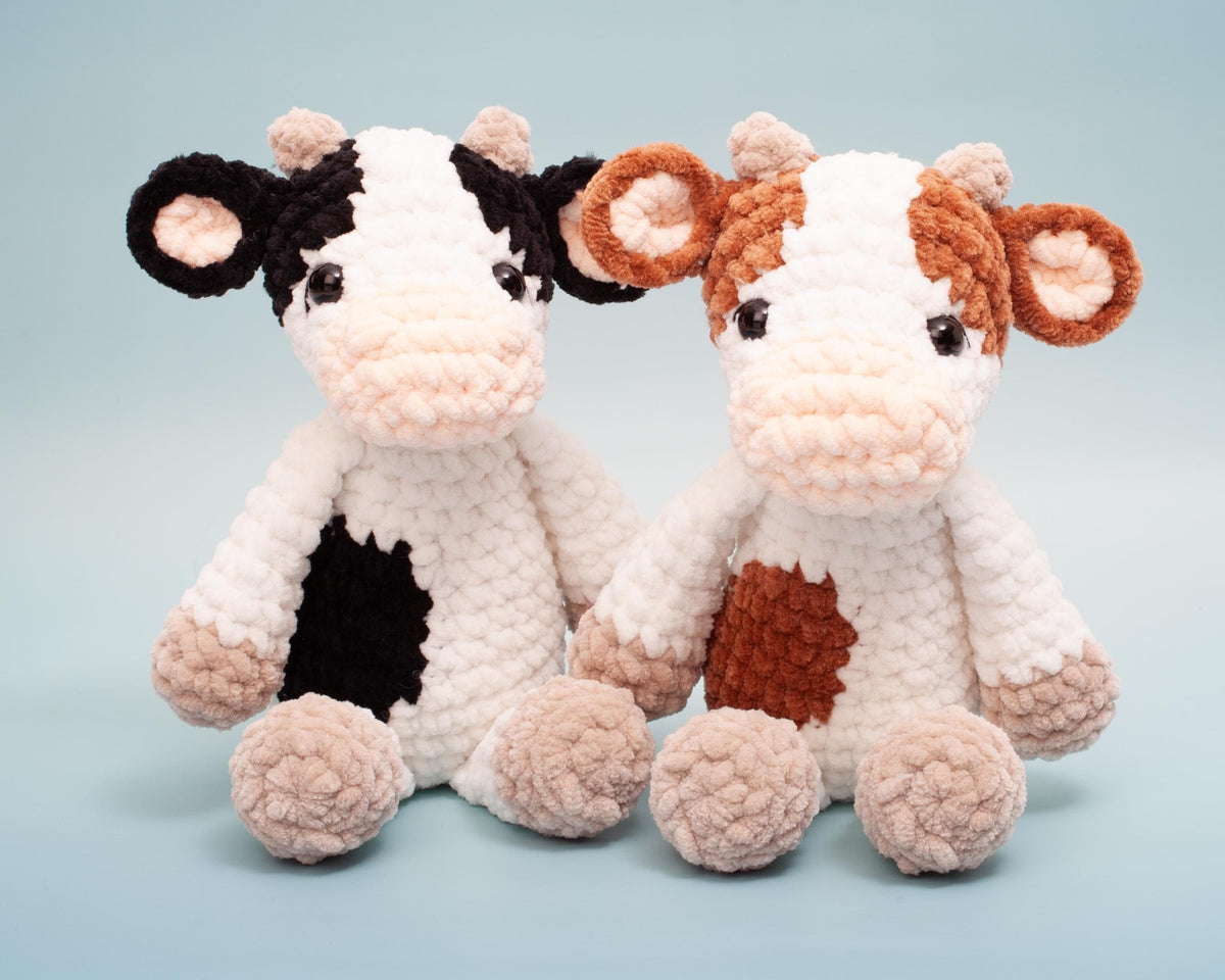 Cow Crochet Pattern – Amigurumi Plush Toy – Stuffed Animal PDF