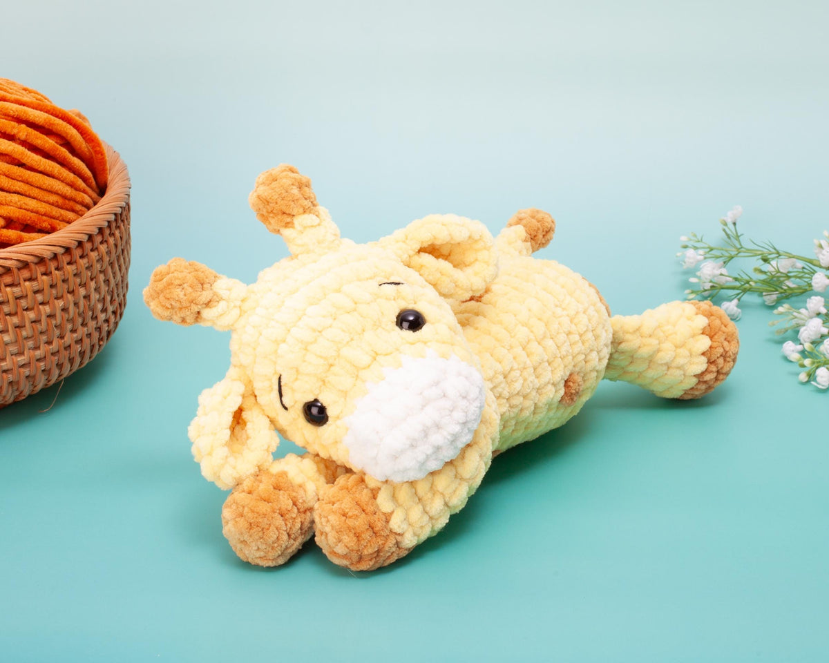 Crochet Giraffe Pattern – Amigurumi Plushie – Digital PDF Crochet Tutorial