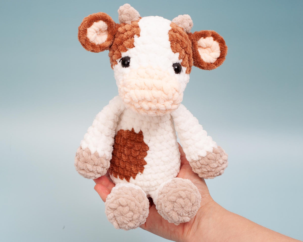 Cow Crochet Pattern – Amigurumi Plush Toy – Stuffed Animal PDF