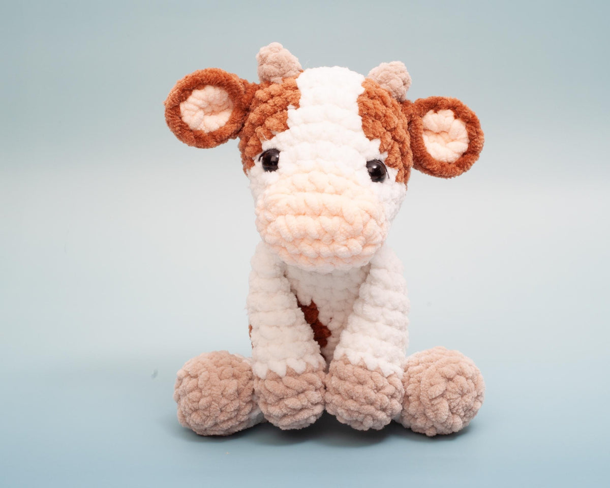 Cow Crochet Pattern – Amigurumi Plush Toy – Stuffed Animal PDF
