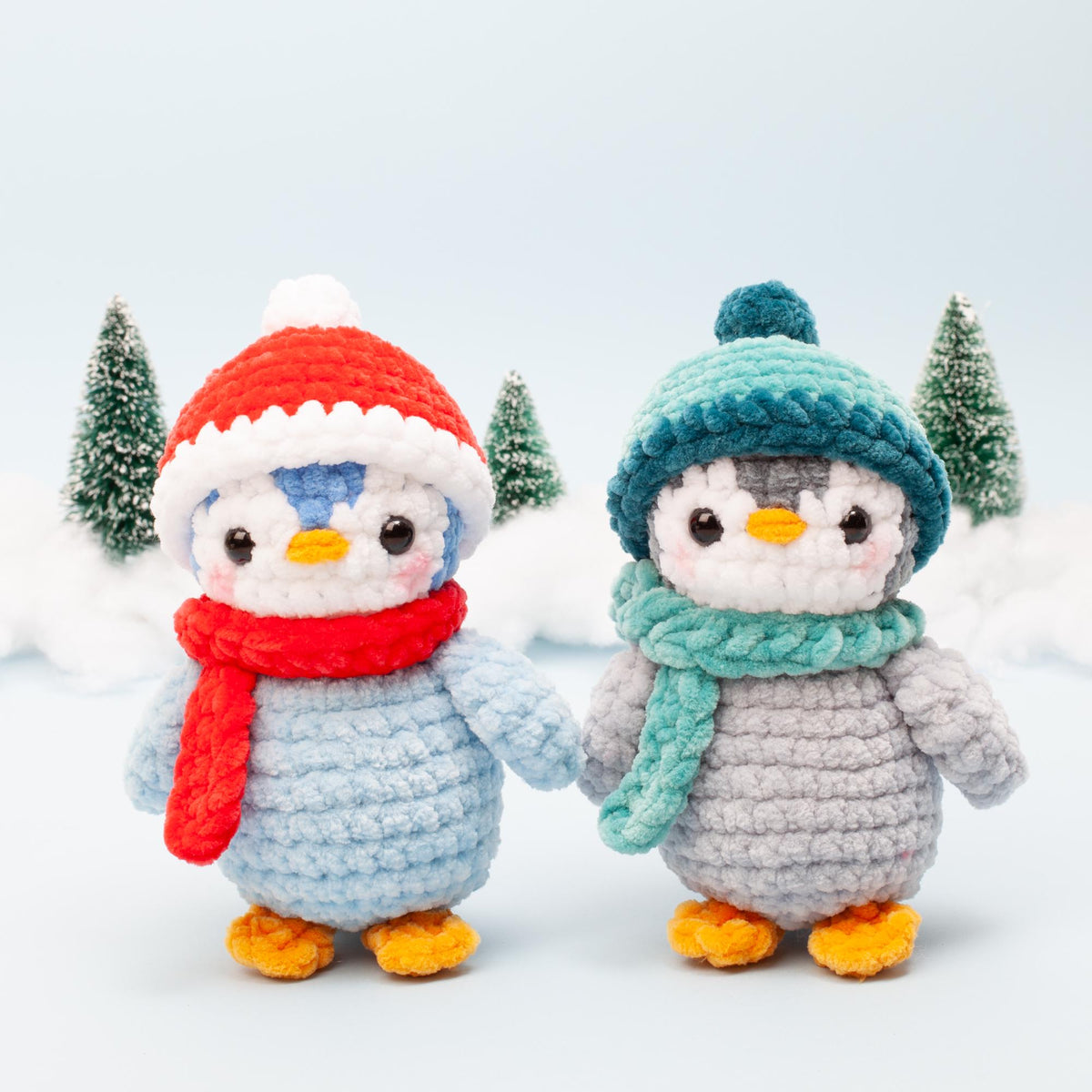 Crochet Penguin Pattern - Easy amigurumi crochet pattern, Winter Decor DIY | Beginner-Friendly