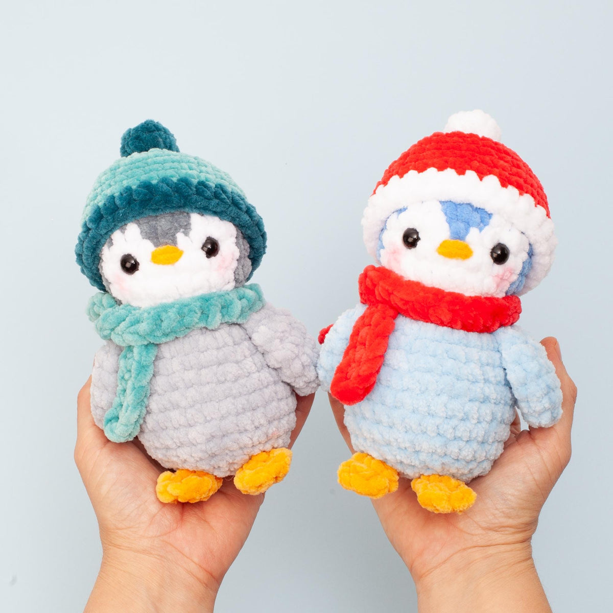 Crochet Penguin Pattern - Easy amigurumi crochet pattern, Winter Decor DIY | Beginner-Friendly