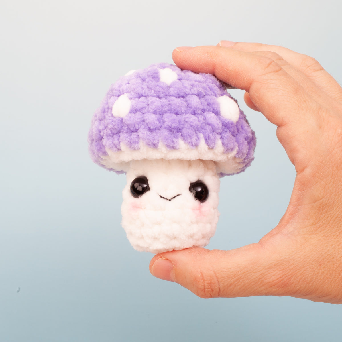 No Sew Crochet Mushroom Pattern | Easy Amigurumi Mini Plushie | PDF Download