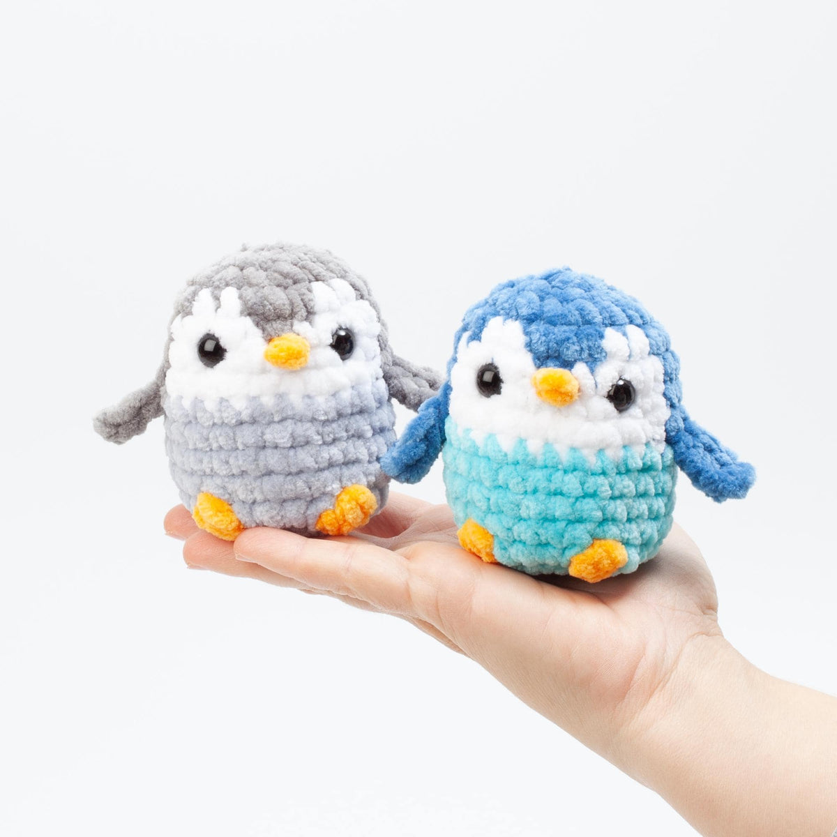 No Sew Penguin Amigurumi Crochet Pattern, fast and easy plush toy tutorial