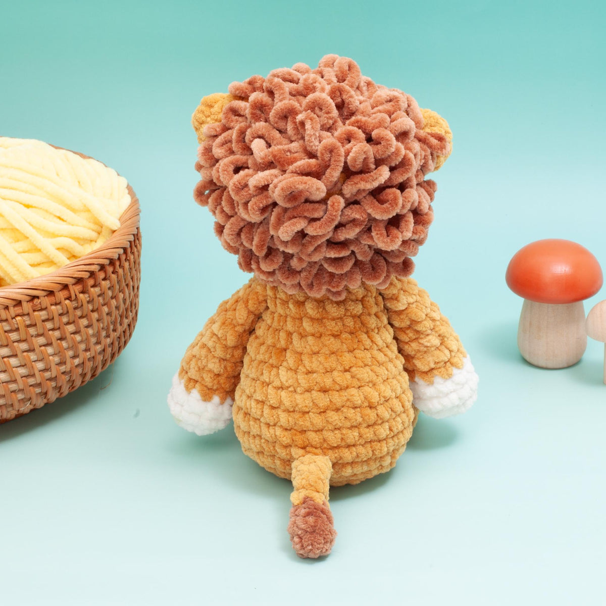 Lion Crochet Pattern PDF | Amigurumi Plush Toy | Stuffed Animal Softie