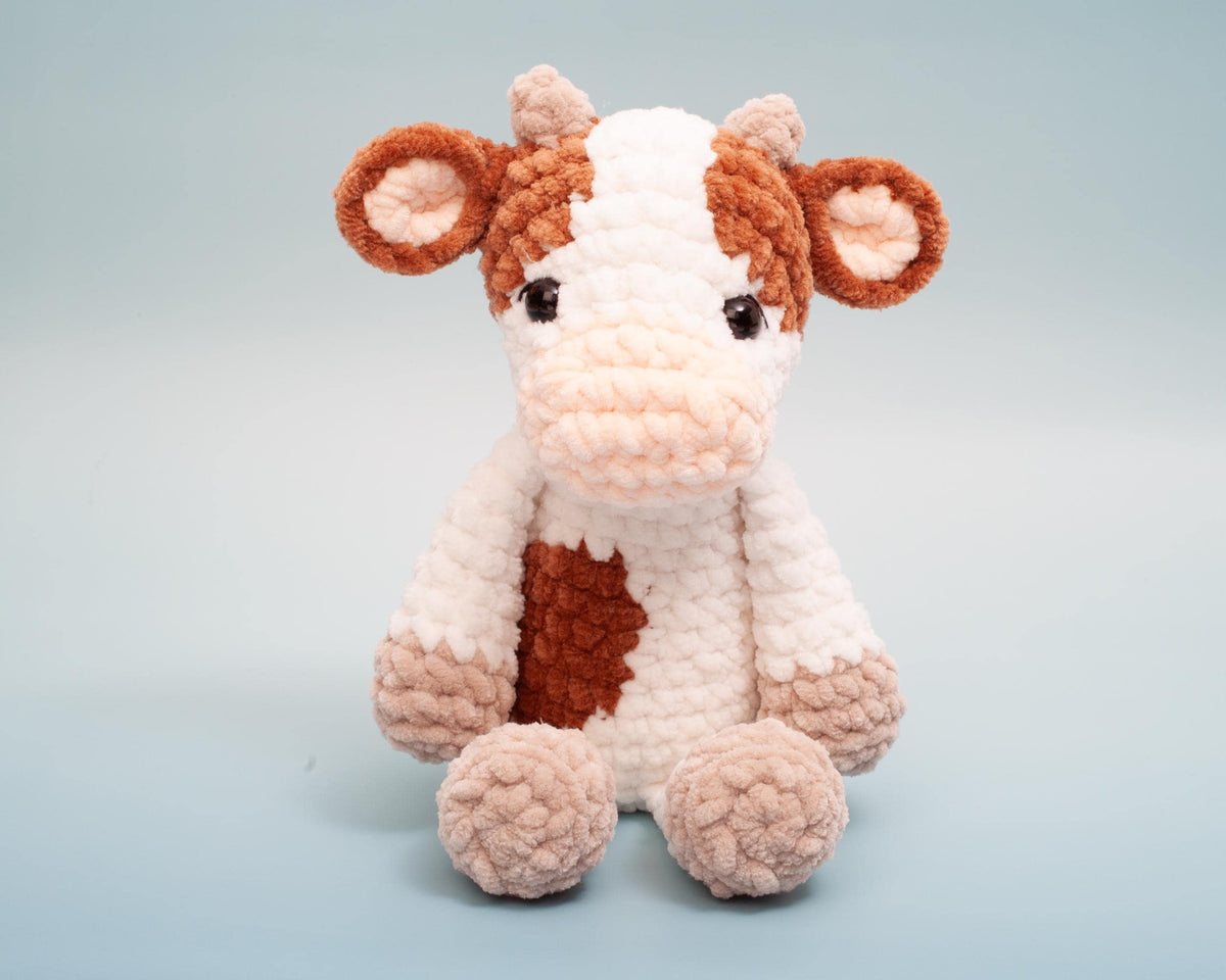 Cow Crochet Pattern – Amigurumi Plush Toy – Stuffed Animal PDF