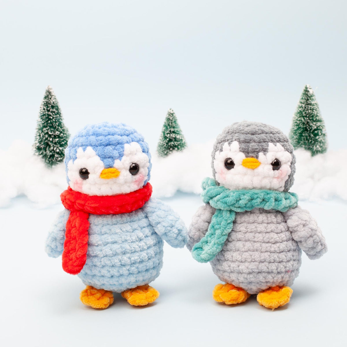 Crochet Penguin Pattern - Easy amigurumi crochet pattern, Winter Decor DIY | Beginner-Friendly